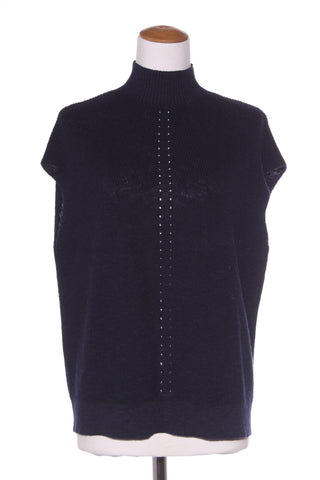 TRENERY - Linen/cotton polo knit vest/pullover! 12-14
