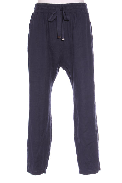 DECJUBA - D-LUXE - Navy linen relaxed pant! 12