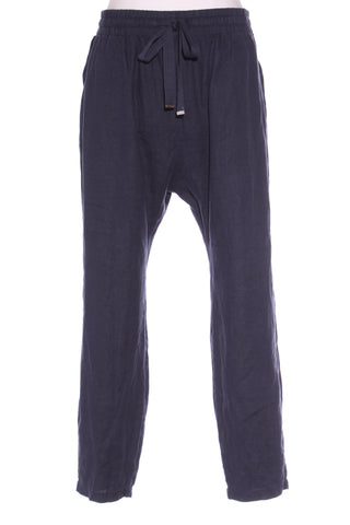 DECJUBA - D-LUXE - Navy linen relaxed pant! 12