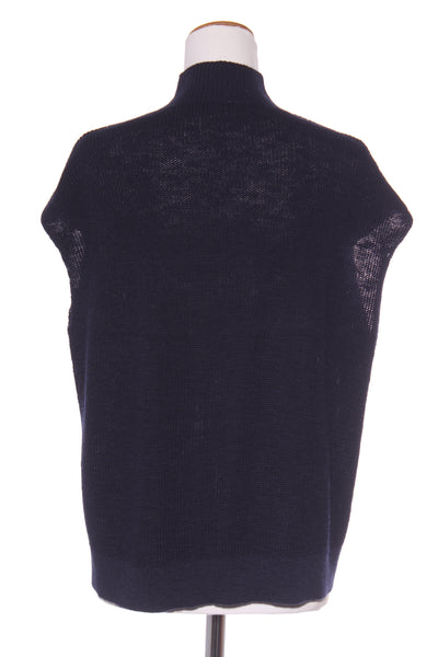 TRENERY - Linen/cotton polo knit vest/pullover! 12-14
