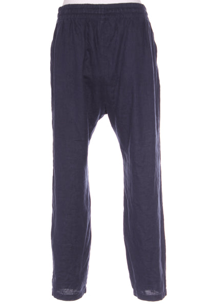 DECJUBA - D-LUXE - Navy linen relaxed pant! 12