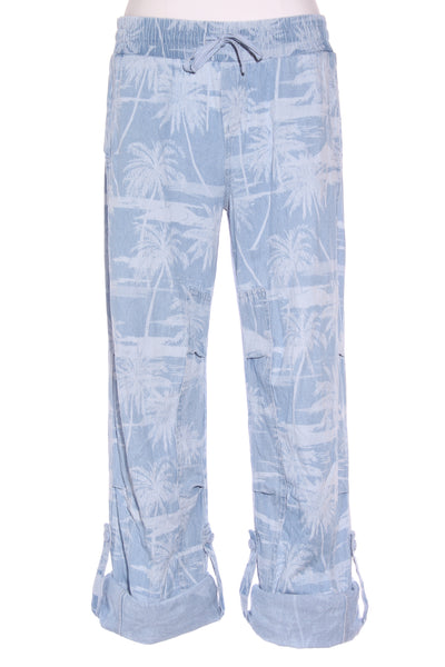 LORNA JANE - Palm print chamabray adjustable pant! 12
