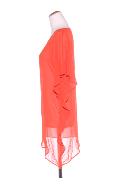 REPERTOIRE (NZ) Chiffon ruffle detail tunic! 10