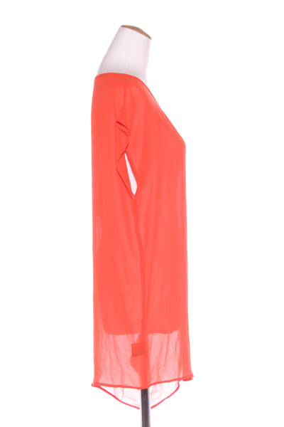 REPERTOIRE (NZ) Chiffon ruffle detail tunic! 10