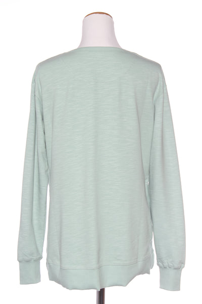 EVERGREEN - Mint green sweater! 8-10