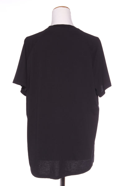 SILENT THEORY - Split front cotton tee! 8-10