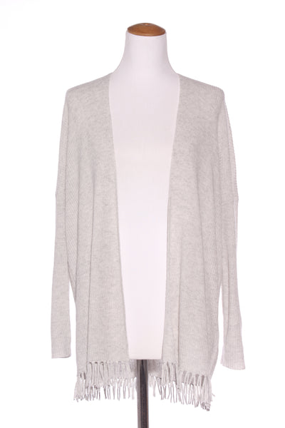 SUSSAN (LN) Wool blend tassel hem cardi! 8-12