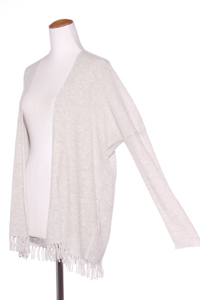 SUSSAN (LN) Wool blend tassel hem cardi! 8-12