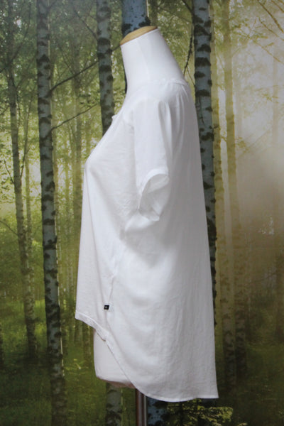 MOOCHI 6&7 (NZ) Chiffon back scoop hem top! 10