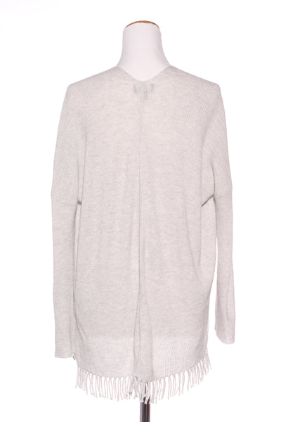 SUSSAN (LN) Wool blend tassel hem cardi! 8-12