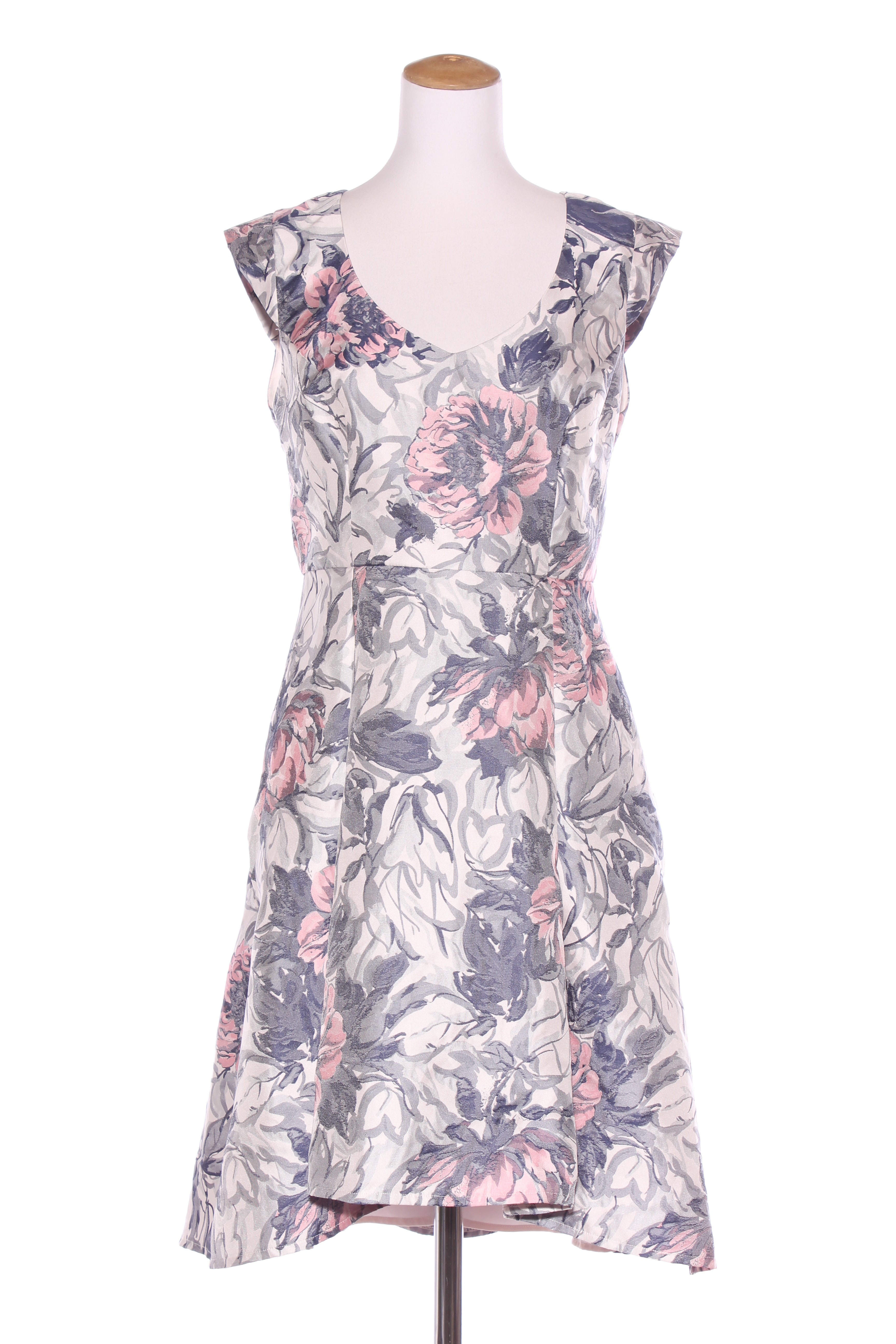 REVIEW - Jacquard floral fit & flare dress! 14, Recycle Style