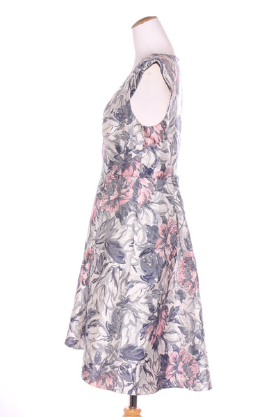 REVIEW - Jacquard floral fit & flare dress! 14
