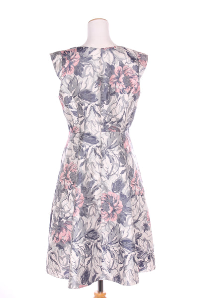 REVIEW - Jacquard floral fit & flare dress! 14