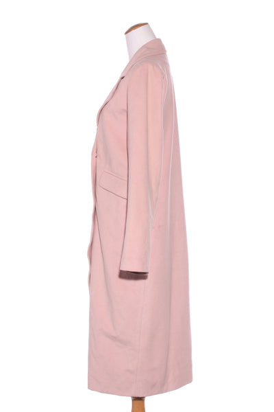 AUGUSTINE - Longline blush pink coat! 12