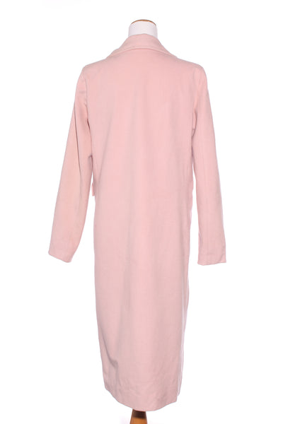 AUGUSTINE - Longline blush pink coat! 12