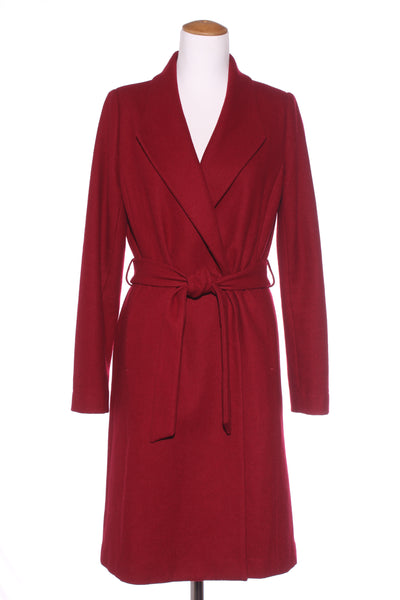 MAX - Wool blend coat - Merlot! 10