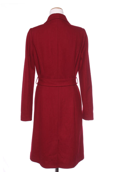 MAX - Wool blend coat - Merlot! 10