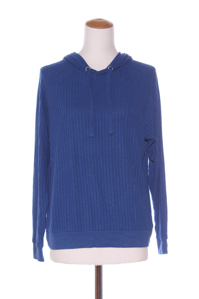 JEANSWEST - Cobalt rib viscose knit hooded jumper! 12