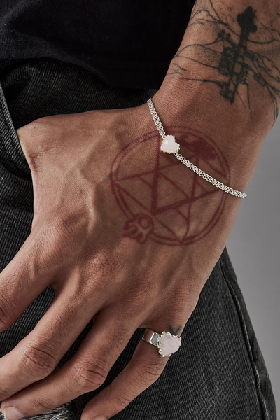 STOLEN GC "Love Claw Bracelet" Rose Quartz!