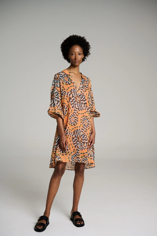 DEVOTION TWINS "Fabulous" cotton voile dress! 10-12