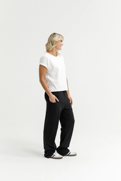HOME-LEE "Avenue" cross print pants! 10-12