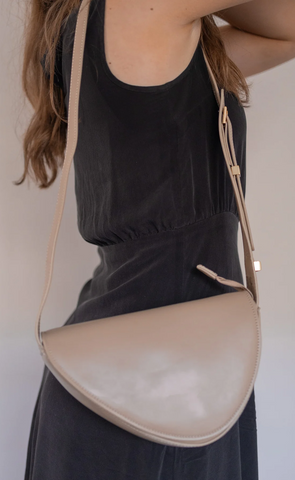 ZARA - Crossbody half moon bag!