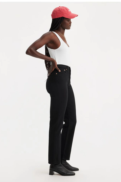 LEVI'S "Wedgie straight" black jeans! 16W