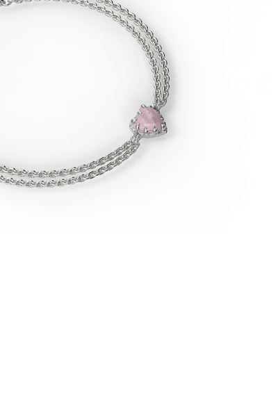 STOLEN GC "Love Claw Bracelet" Rose Quartz!