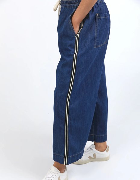 ELM "Greta" wide leg side tape jeans! 16