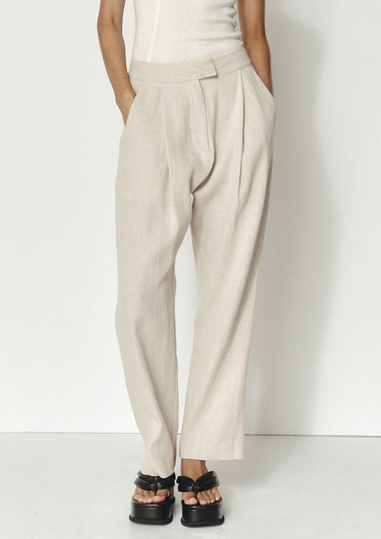 MARLE - Hemp + linen Incu pant - Birch! 12