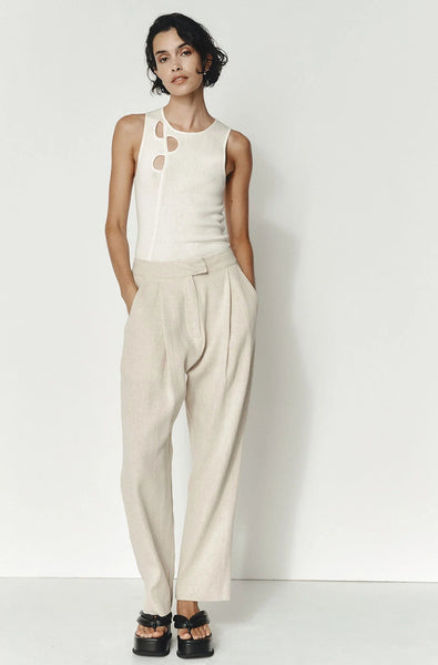 MARLE - Hemp + linen Incu pant - Birch! 12