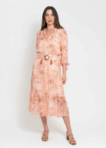 GYSETTE - Jai belted floral midi dress! 12