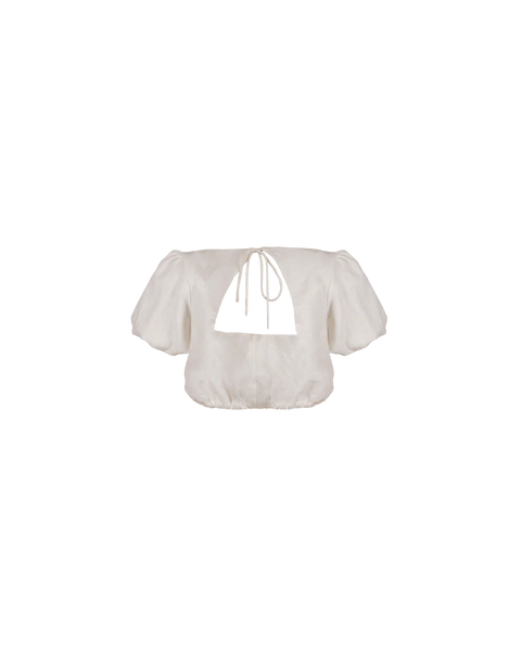 RUBY - Kendall linen crop blouse! 12