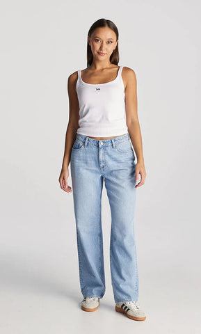 LEE (LN) "90'S mid rise baggy" jean! 12