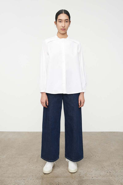 KOWTOW - Lucie ruffle detail cotton shirt! 12