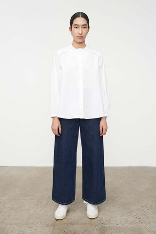 KOWTOW - Lucie ruffle detail cotton shirt! 12
