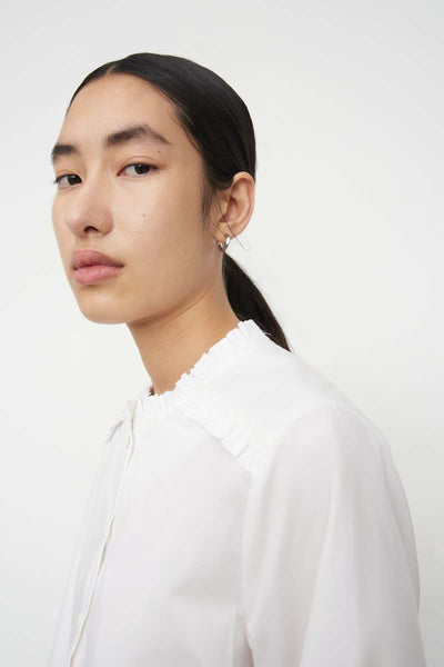 KOWTOW - Lucie ruffle detail cotton shirt! 12