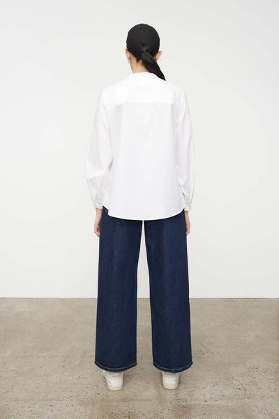 KOWTOW - Lucie ruffle detail cotton shirt! 12