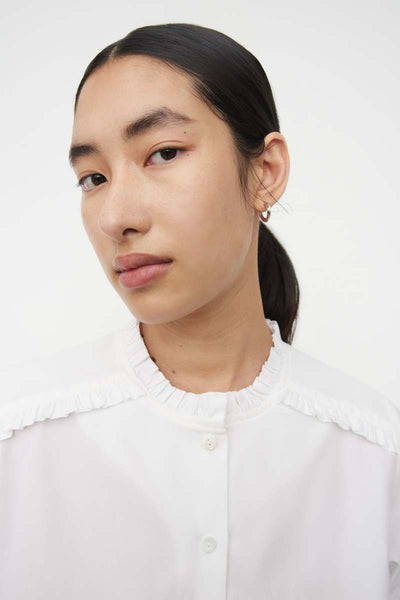 KOWTOW - Lucie ruffle detail cotton shirt! 12