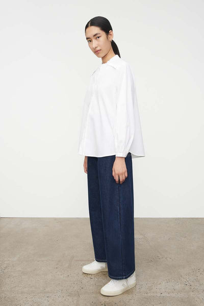 KOWTOW - Lucie ruffle detail cotton shirt! 12