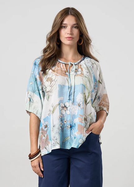 MADLY SWEETLY (LN) Melody floral top - Sage! 14
