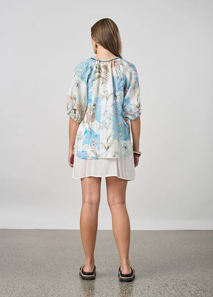 MADLY SWEETLY (LN) Melody floral top - Sage! 14