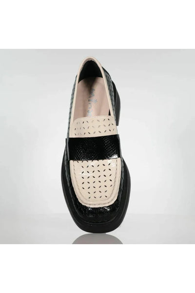 MINX (BN) Calypso perforated leather loafer! 41