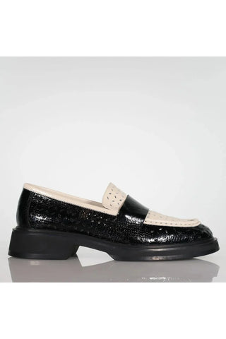 MINX (BN) Calypso perforated leather loafer! 41
