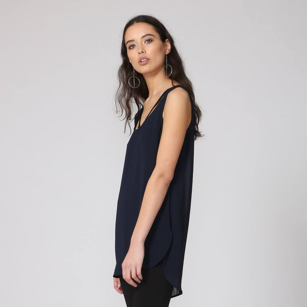 MOOCHI - Faithfuls (NZ) "Saviour" black chiffon tank! 10