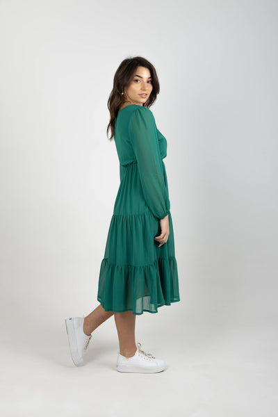 BLANK SPACE (LN) NZ - Isabel midi dress - Emerald! 12