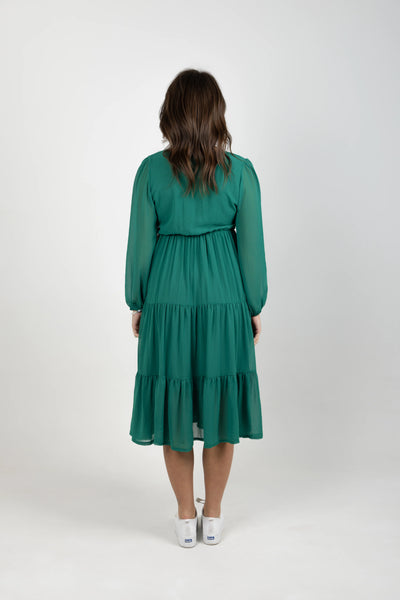 BLANK SPACE (LN) NZ - Isabel midi dress - Emerald! 12