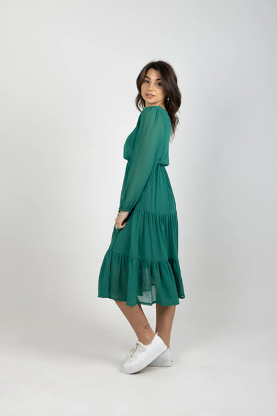BLANK SPACE (LN) NZ - Isabel midi dress - Emerald! 12