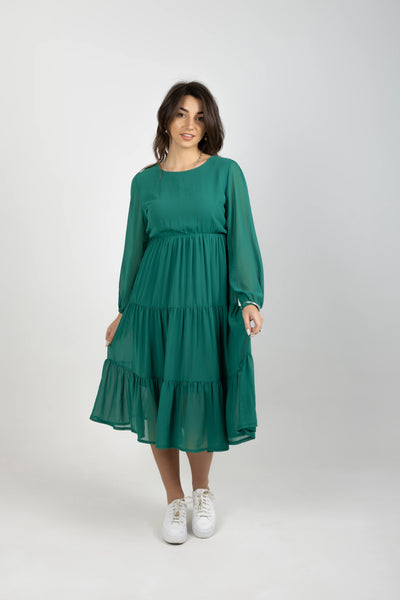 BLANK SPACE (LN) NZ - Isabel midi dress - Emerald! 12