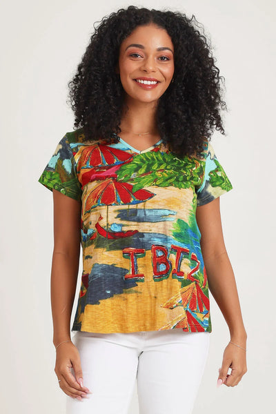 ORIENTIQUE "Ibiza" organic cotton tee! 12